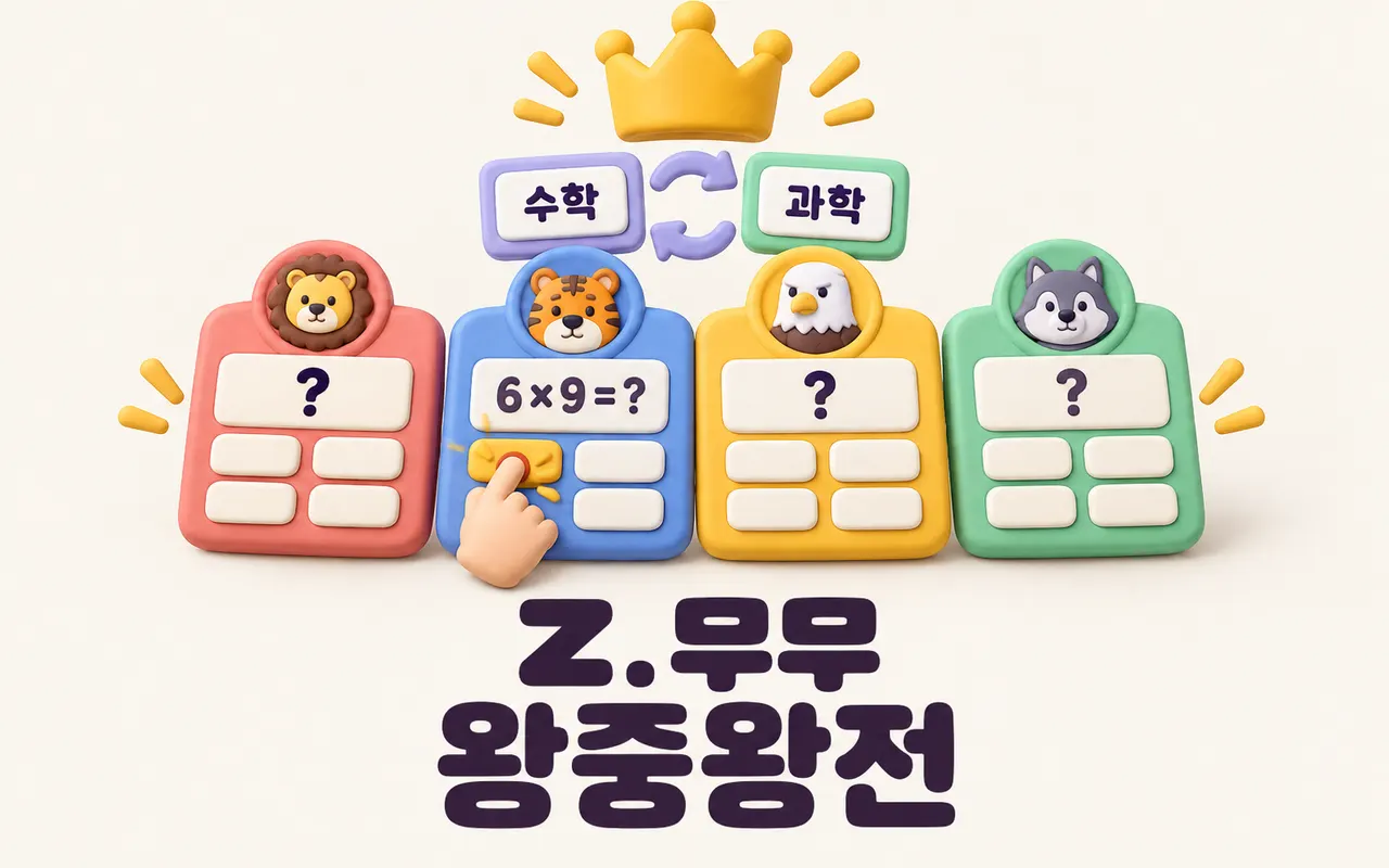 Z. 무무 왕중왕전 대표 화면