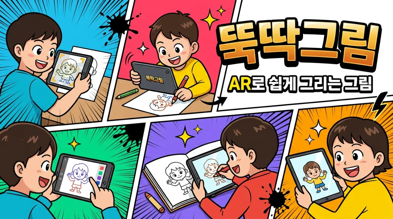 뚝딱그림 대표 화면