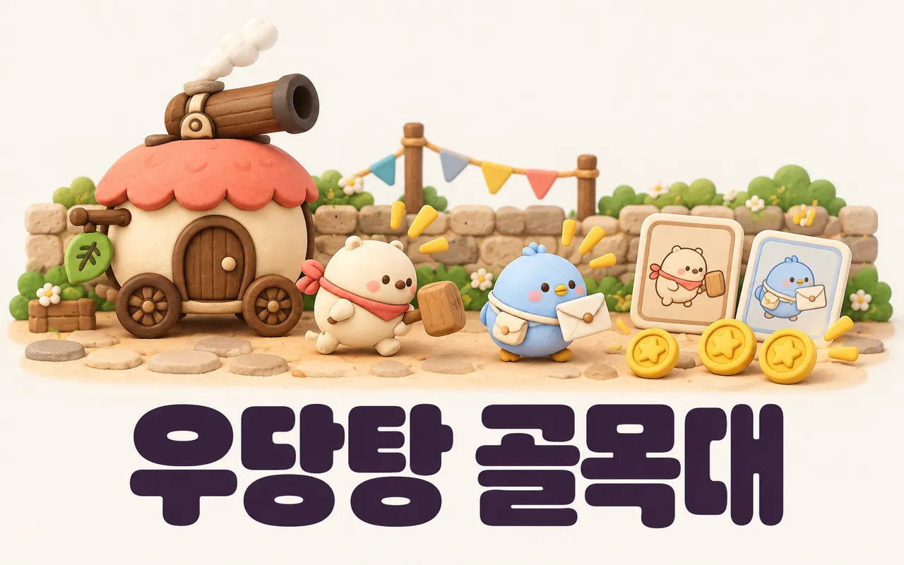 우당탕 골목대 대표 화면