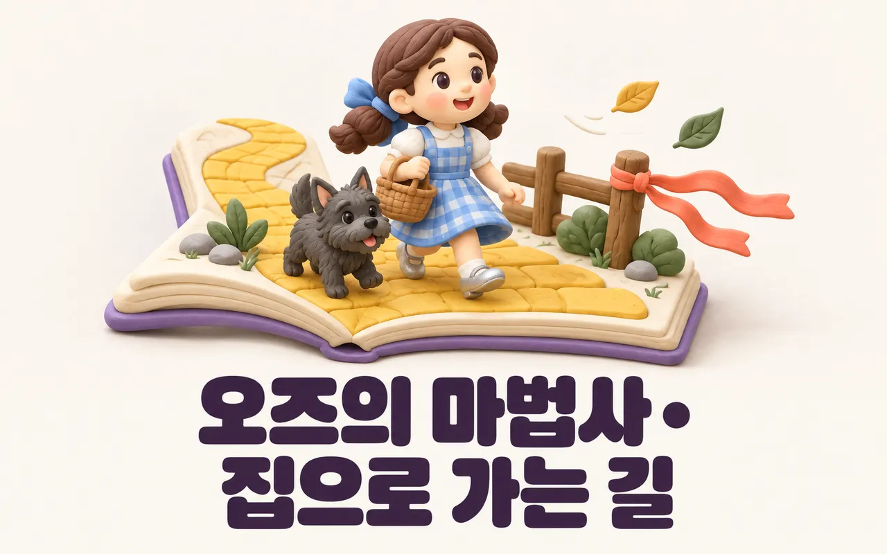 오즈의 마법사 · 집으로 가는 길 대표 화면