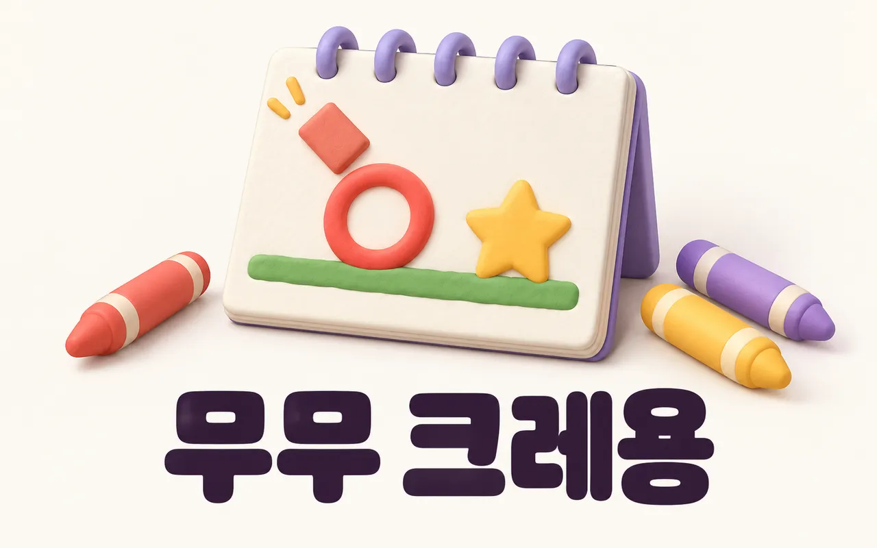 무무 크레용 대표 화면