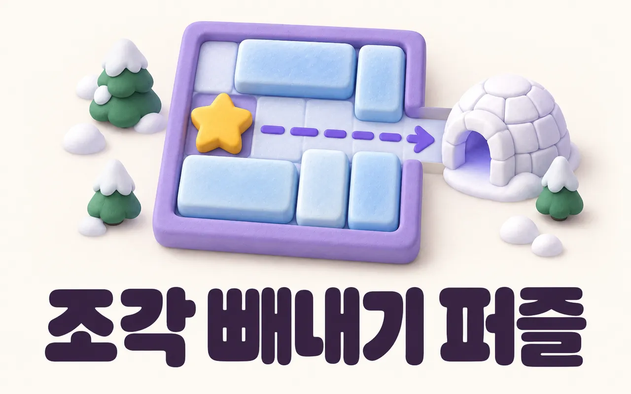 조각 빼내기 퍼즐 대표 화면
