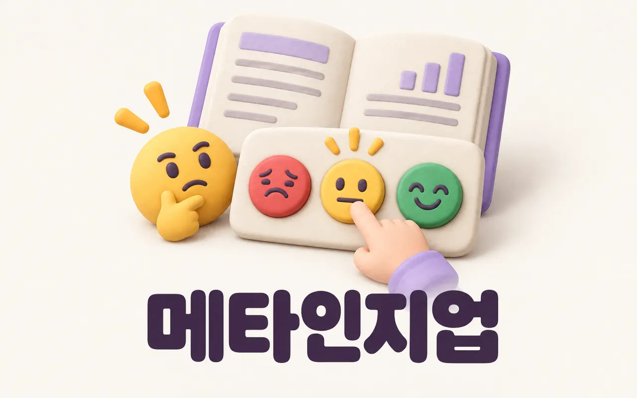 메타인지업 대표 화면