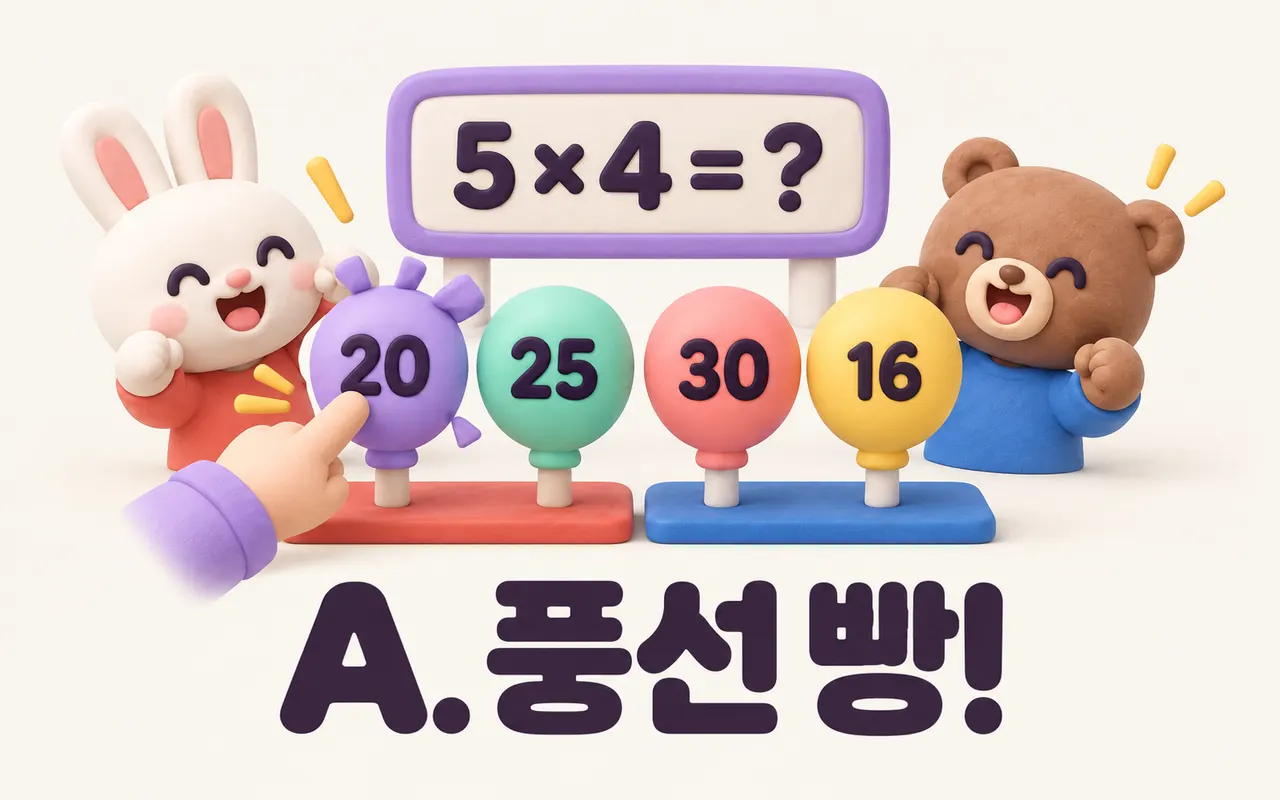 A. 풍선 빵! 대표 화면