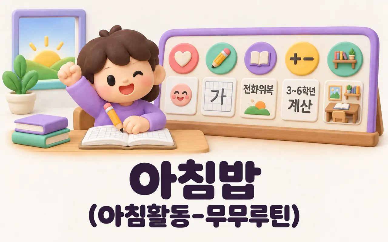 아침밥(아침활동-무무루틴) 대표 화면