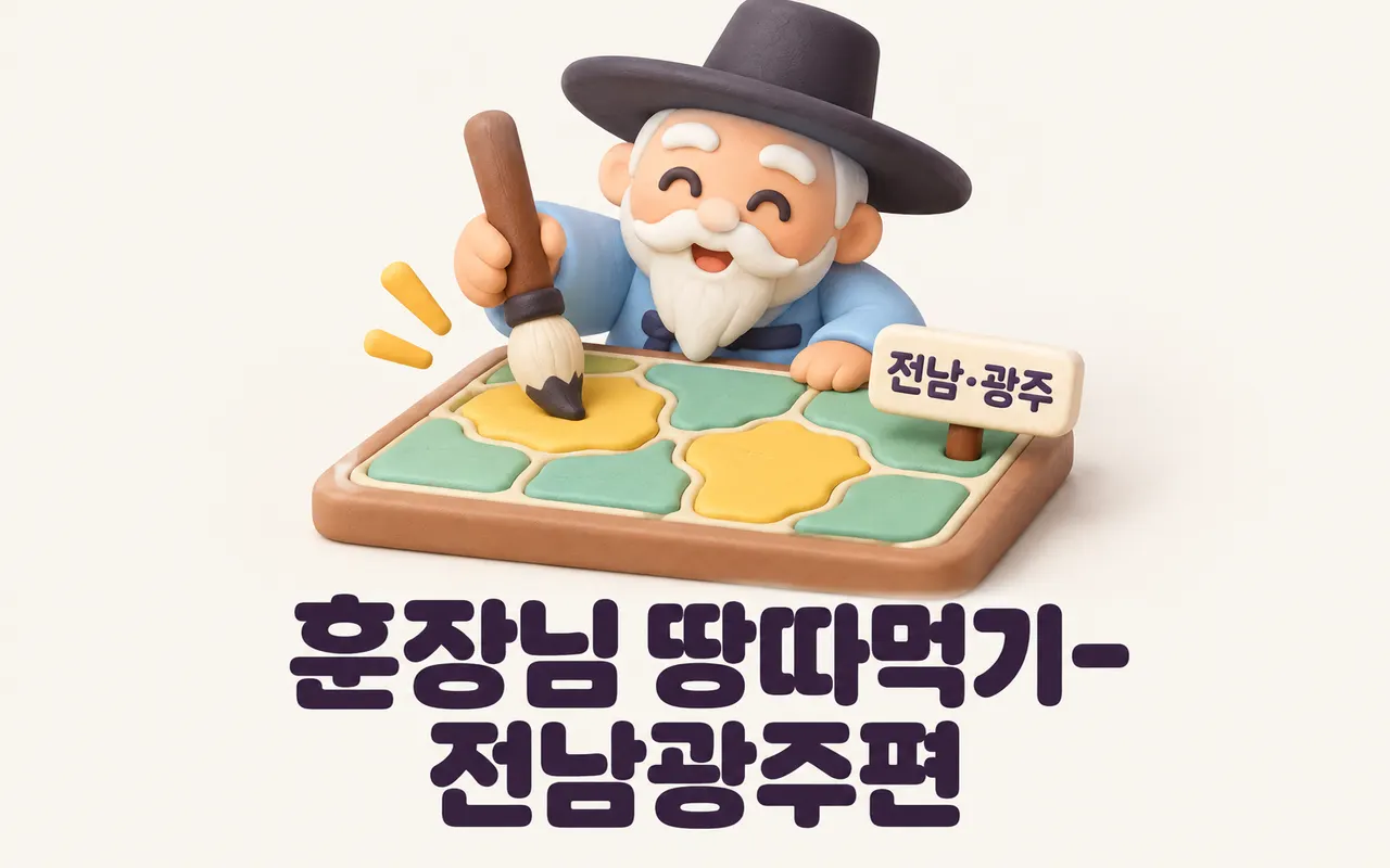 훈장님 땅따먹기-전남광주편 대표 화면