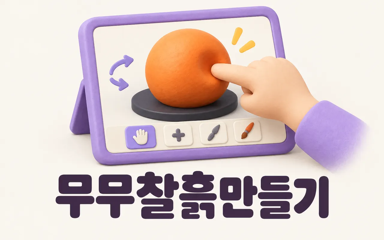 무무찰흙만들기 대표 화면