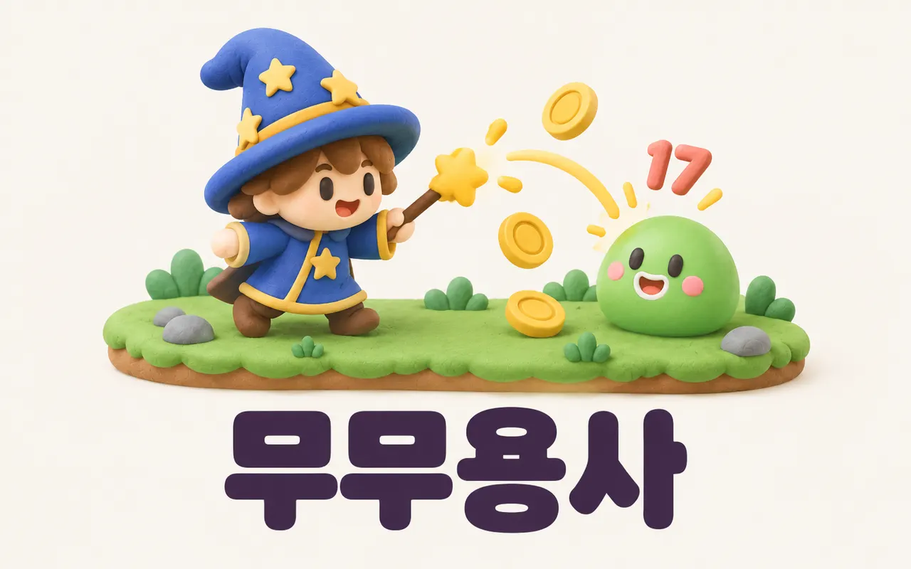 무무용사 대표 화면