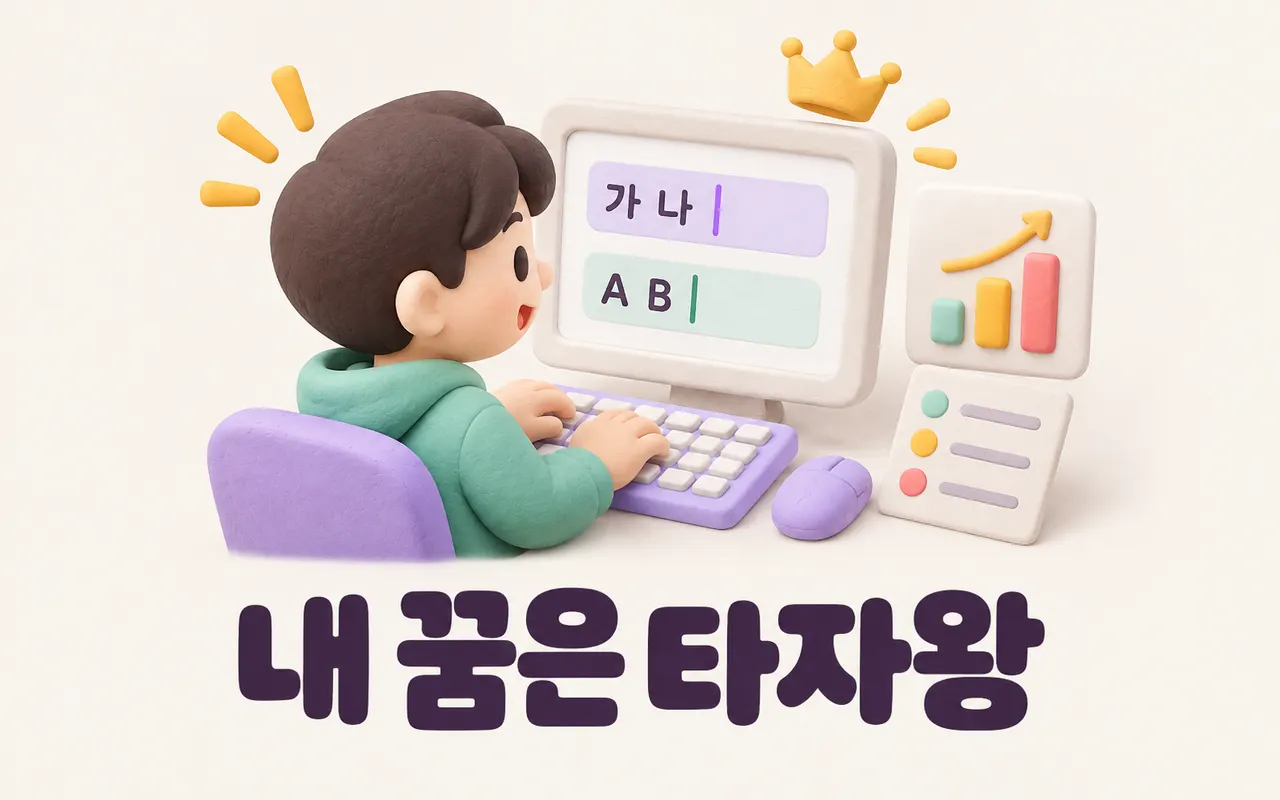 내 꿈은 타자왕 대표 화면