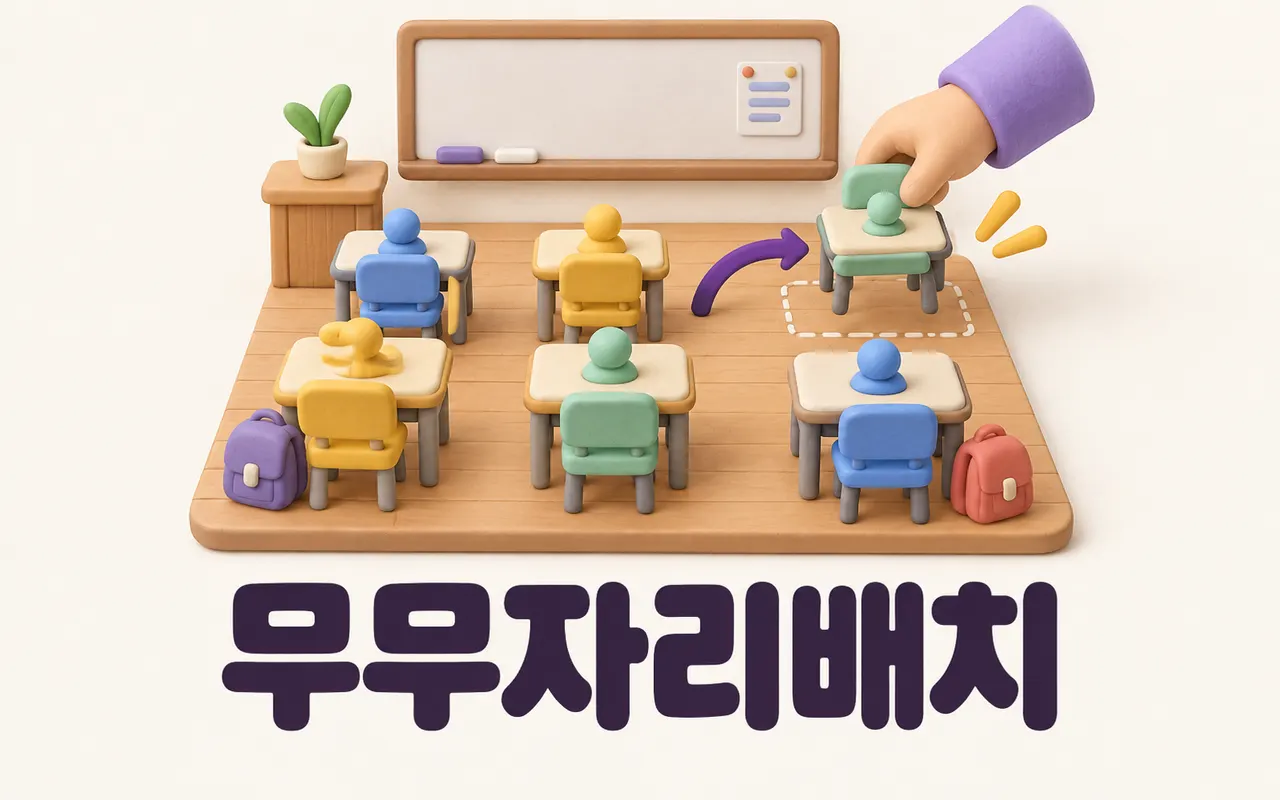 무무자리배치 대표 화면