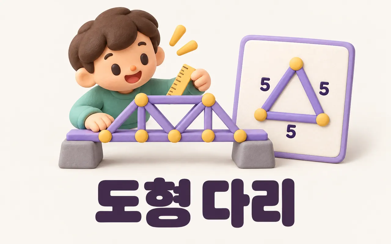 도형 다리 대표 화면
