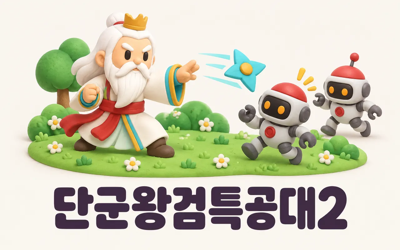단군왕검특공대2 대표 화면