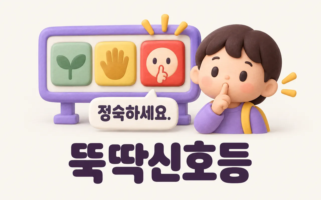 뚝딱신호등 대표 화면