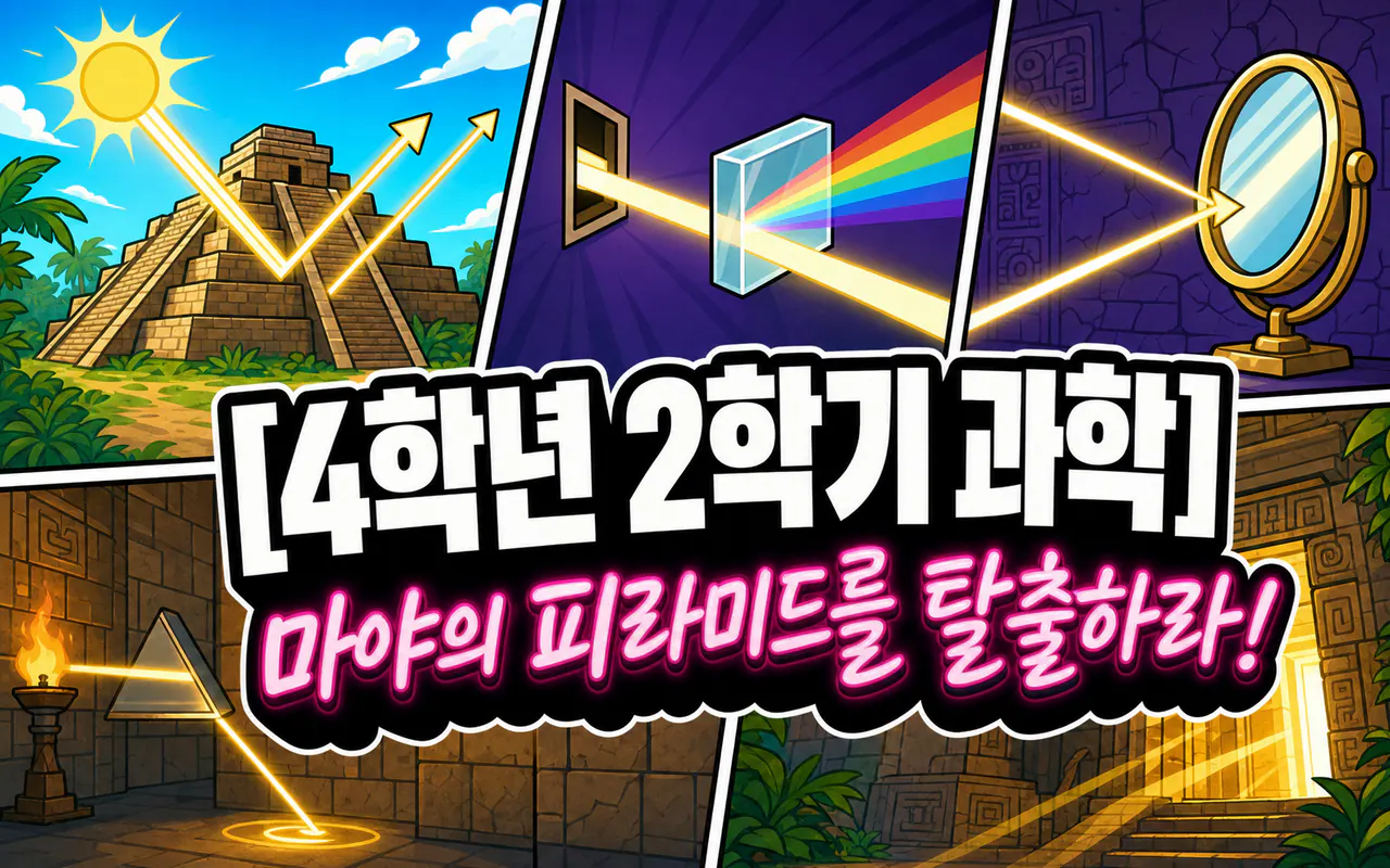 [4학년 2학기 과학] 마야의 피라미드를 탈출하라! 대표 화면