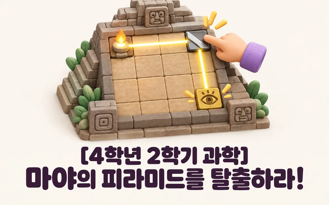 [4학년 2학기 과학] 마야의 피라미드를 탈출하라! 대표 이미지