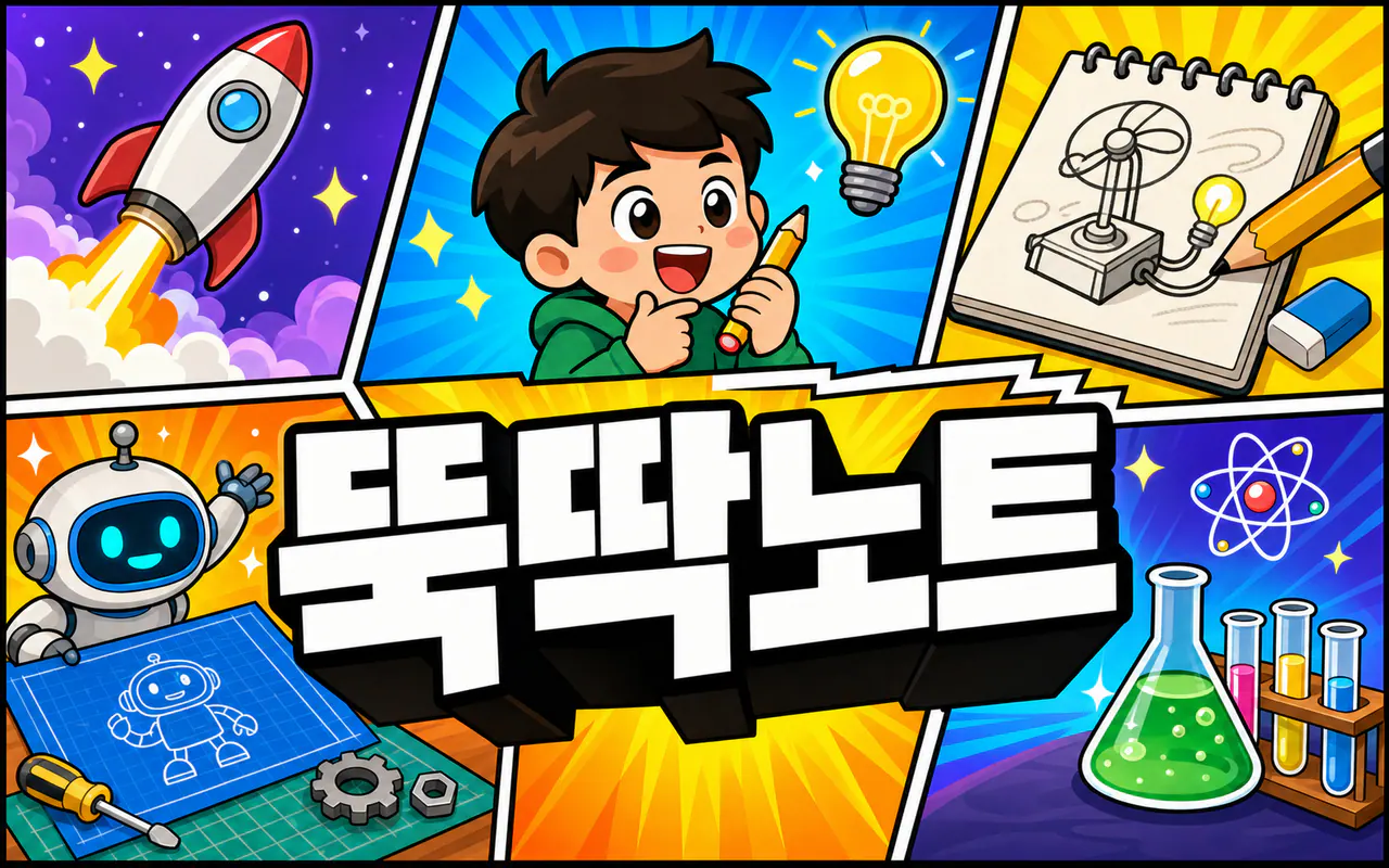 뚝딱노트 대표 화면